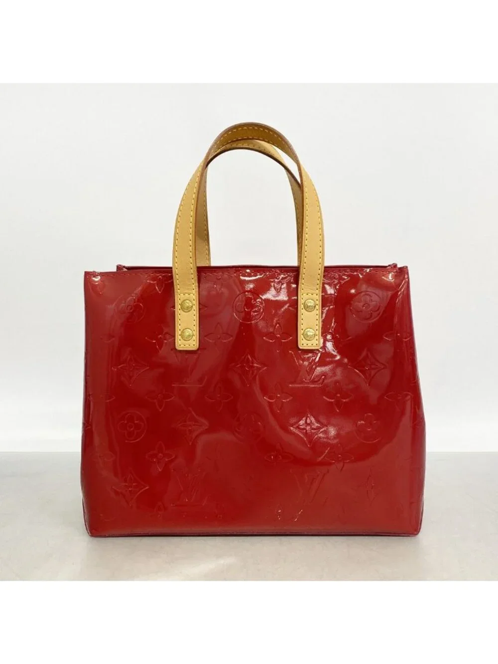 Louis Vuitton Vernis Reed PM Pomme D'amour Handbag